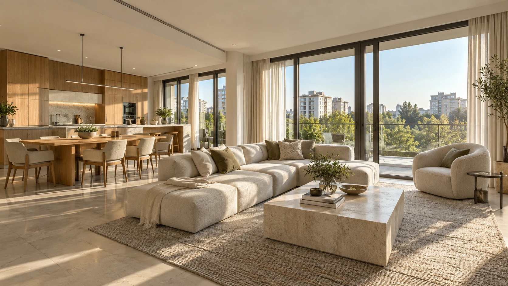 Präsentationsansatz von YapıCorp Emlak; beispielhafte Immobilienabbildung